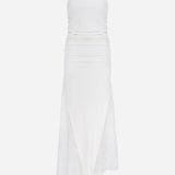 Elle - Midi Dress with Side Sequin Details and Draping