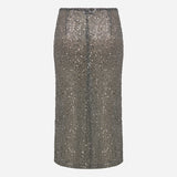 Sherry-Sequin Midi Skirt