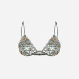 Sienna-Hand-Beaded-Mother-Of-Pearl Detail in Sage Green