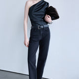 Serena - Denim Trousers