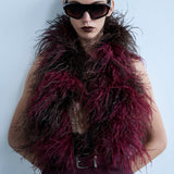 Tia - Ostrich Feather Detailed Body