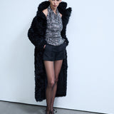 Elly - Backless Sequin Top