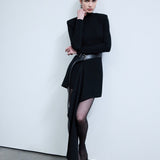 ILA - Extra Long Belt in Black