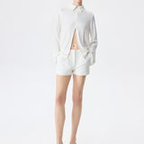 Hudson - Sequin Shirt with Zipper Detail
