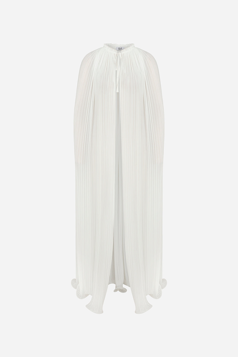 Lumi - Pleated Shiffon Cape