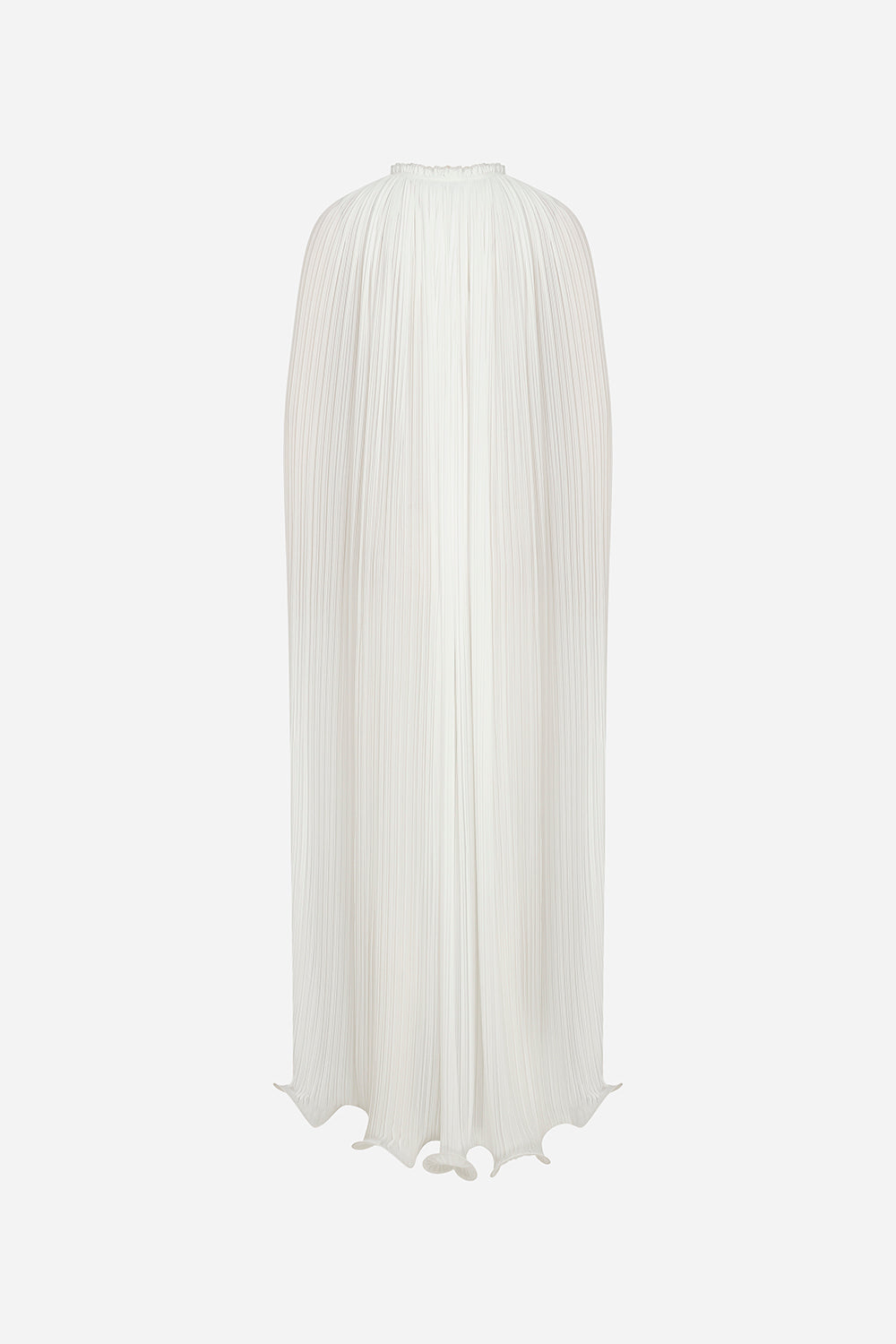 Lumi - Pleated Shiffon Cape