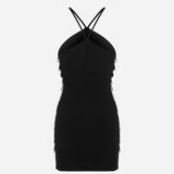 Veronica - Mini Dress With Hand-Stitched Sequin Details