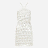 Veronica - Mini Dress With Hand-Stitched Sequin Details