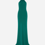 Venus - Backless Satin Maxi Dress