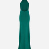 Venus - Backless Satin Maxi Dress