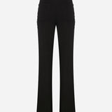 Erica - Trousers With Applique Detail in Black