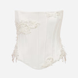 Selene - Applique Detailed Corset