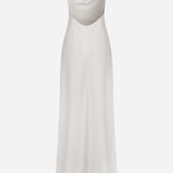 Vela - Cowl Neck Satin Maxi Dress