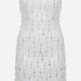 Alice - Strapless Embellished Sequin Mini Dress