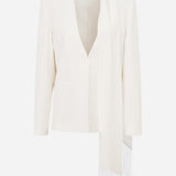 Sonia - Oversized Blazer with Scarf Detail