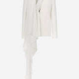 Olly - Oversized Blazer with Chiffon Detail