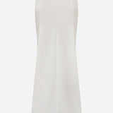 Liya - Satin Maxi Skirt with Train