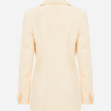 Erica - Saten Yakalı Normal Kesim Blazer Ceket
