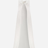 Suri - Satin Assymetrical Crop Blouse