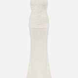 Gloria - Back Detailed Jersey Maxi Dress