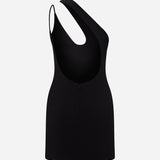 Arna - One Shoulder U-Neck Mini Dress