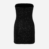 Mai - Strapless Mini Sequin Dress