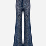 Heidi - Low Rise Sequin Trousers