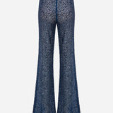 Heidi - Low Rise Sequin Trousers