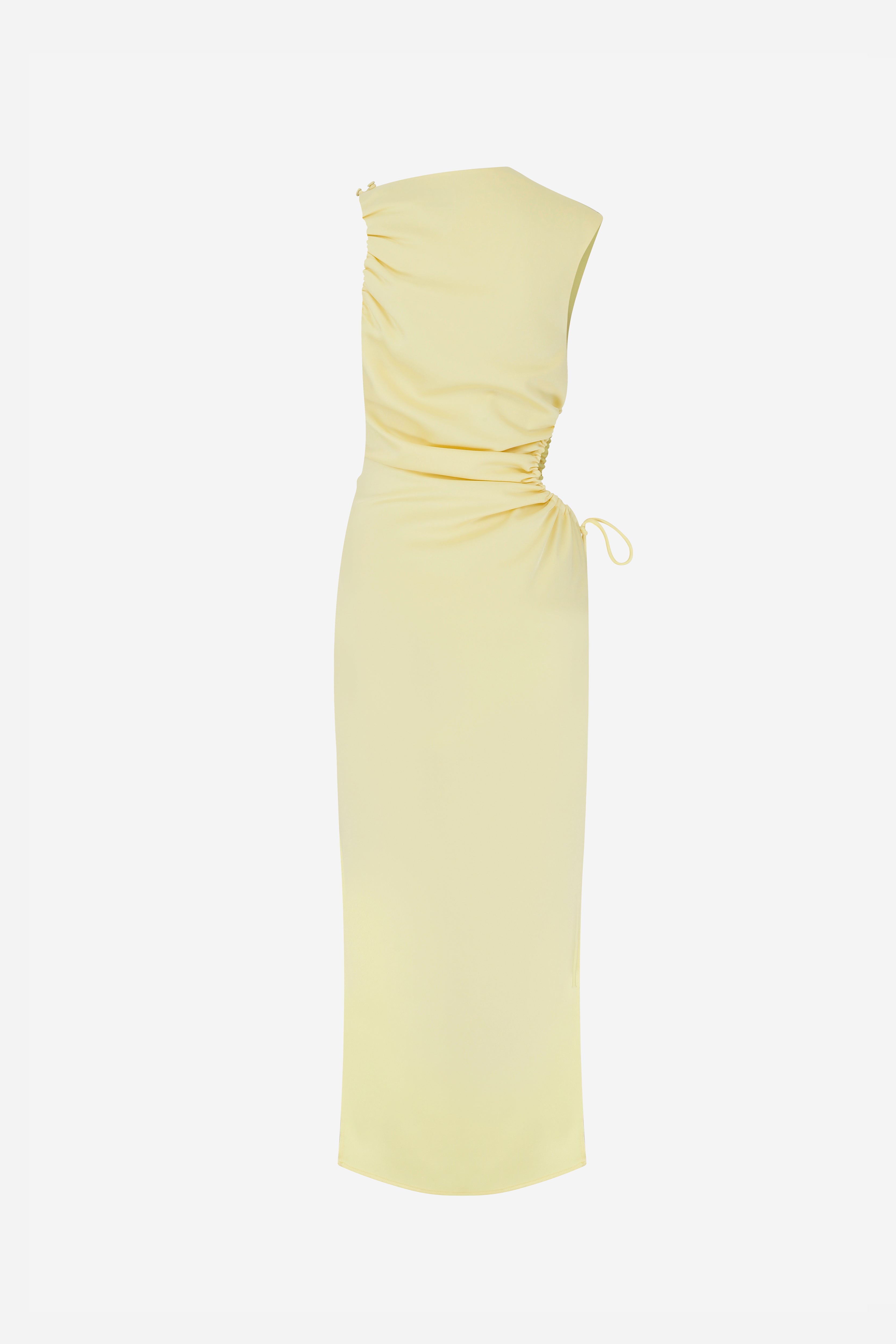 Grace - Midi Dress With Side Cut-Out And Side Slit