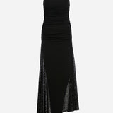 Elle - Midi Dress With Side Sequin Details