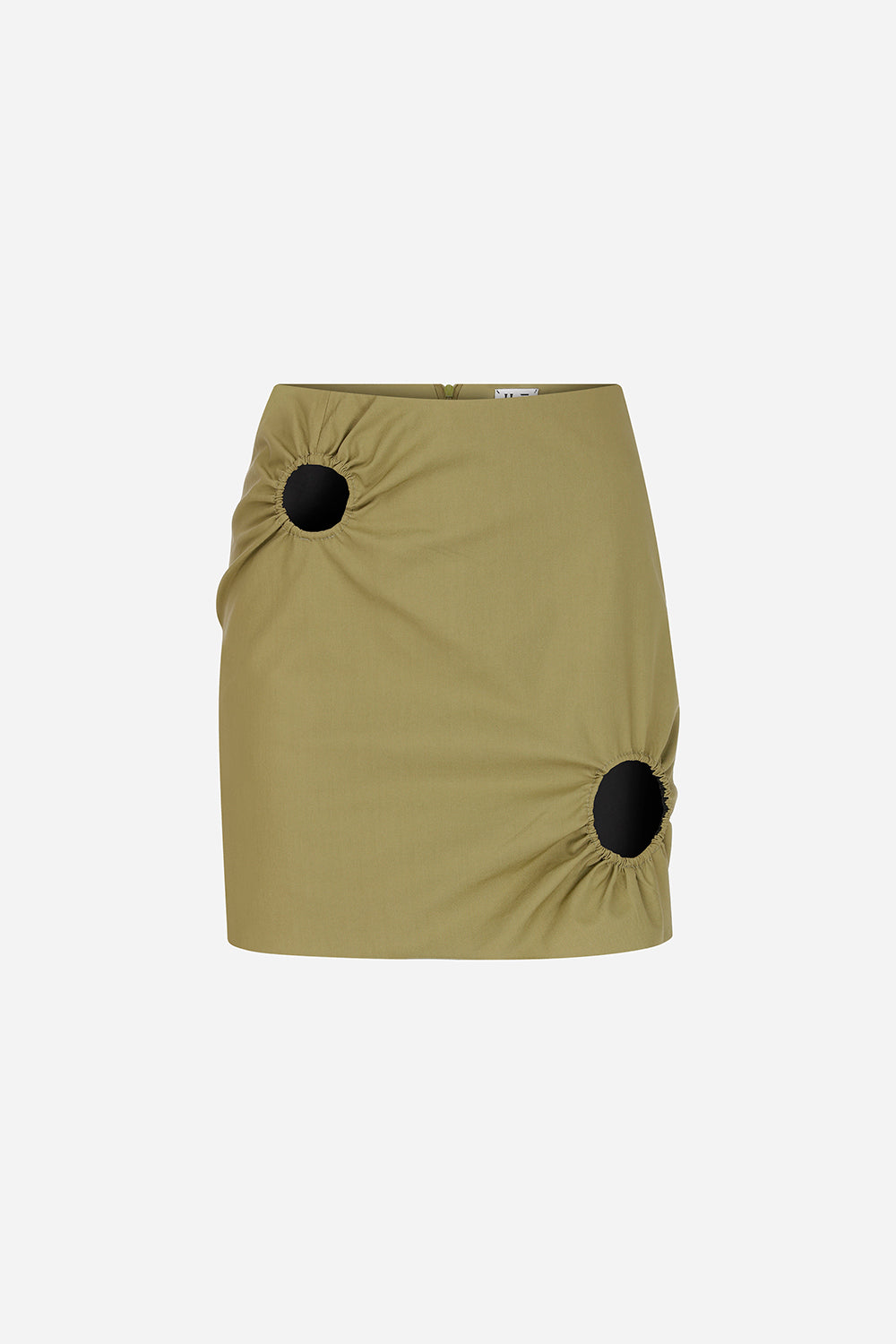 Pavla - Mini Skirt With 2 Ring Cut-Outs