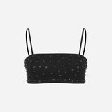 Jill - Embellished Crop Top