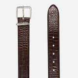 ILA - Croco Leather Belt