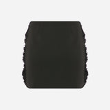 Rosemary - 3D Rose Pattern Mini Skirt