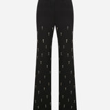 Cora - Embellished Trousers in Black