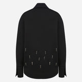 Nova - Embellished Shirt in Black
