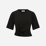 Jess-Accessory-Detail T-Shirt in Black