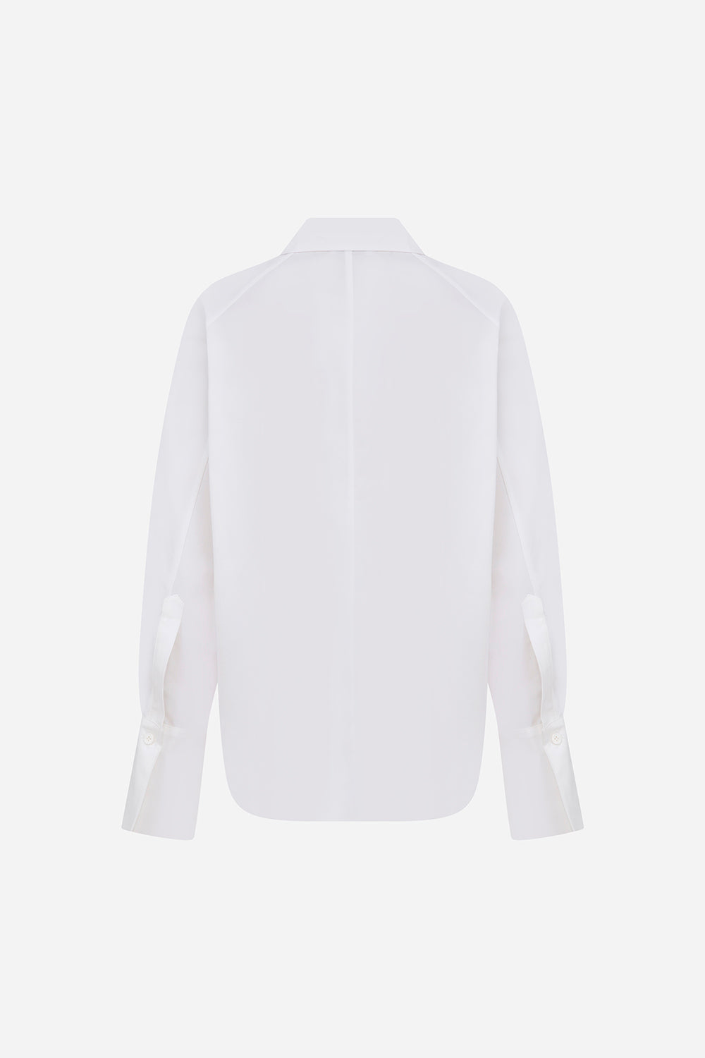Lora - Reglan Kollu Poplin Gömlek