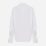 Lora-Raglan-Sleeve Poplin Shirt