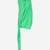 Farida - Düğüm ve Drape Detaylı Mini Elbise