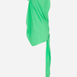 Farida - Düğüm ve Drape Detaylı Mini Elbise