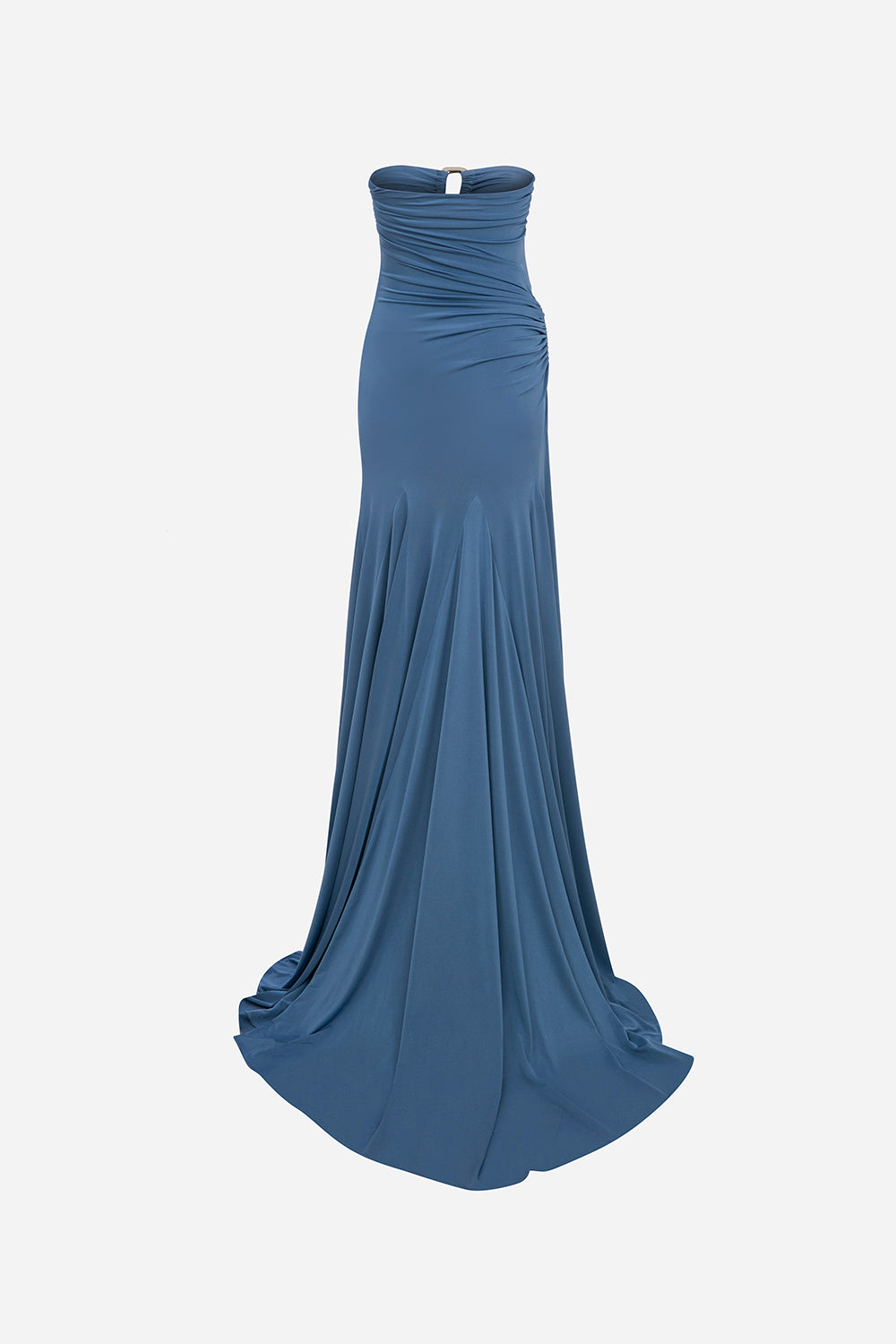 strapless jersey maxi dress TOVE Rayssa Strapless Stretch-jersey Maxi Dress - Women - White Dresses