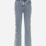 Stella – Jeans with Hand‑Stitched Star Accessories