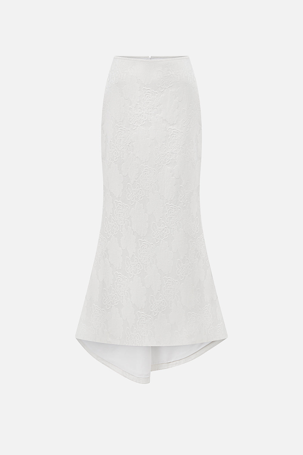 Lily-Jacquard Midi Skirt
