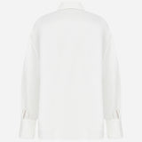 Ella - Oversized Linen Shirt with Zipper Detail