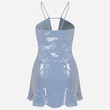 Emma - V Neck Sequin Mini Dress