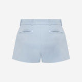 Lou - Tailored Pleated Mini Shorts