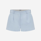 Lou - Tailored Pleated Mini Shorts