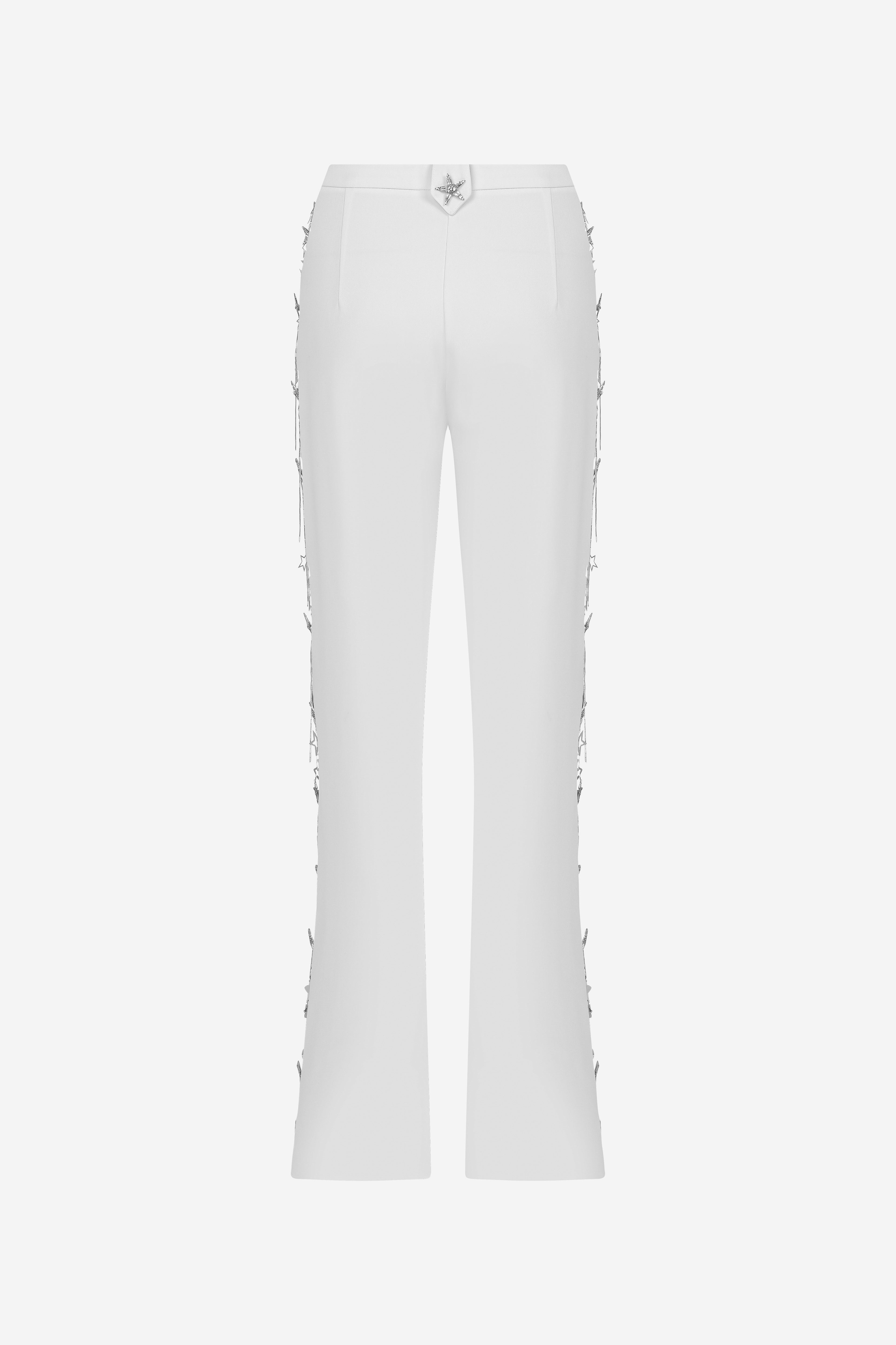 JUPITER-REGULAR FIT TROUSERS WITH STAR ACCESSORIES