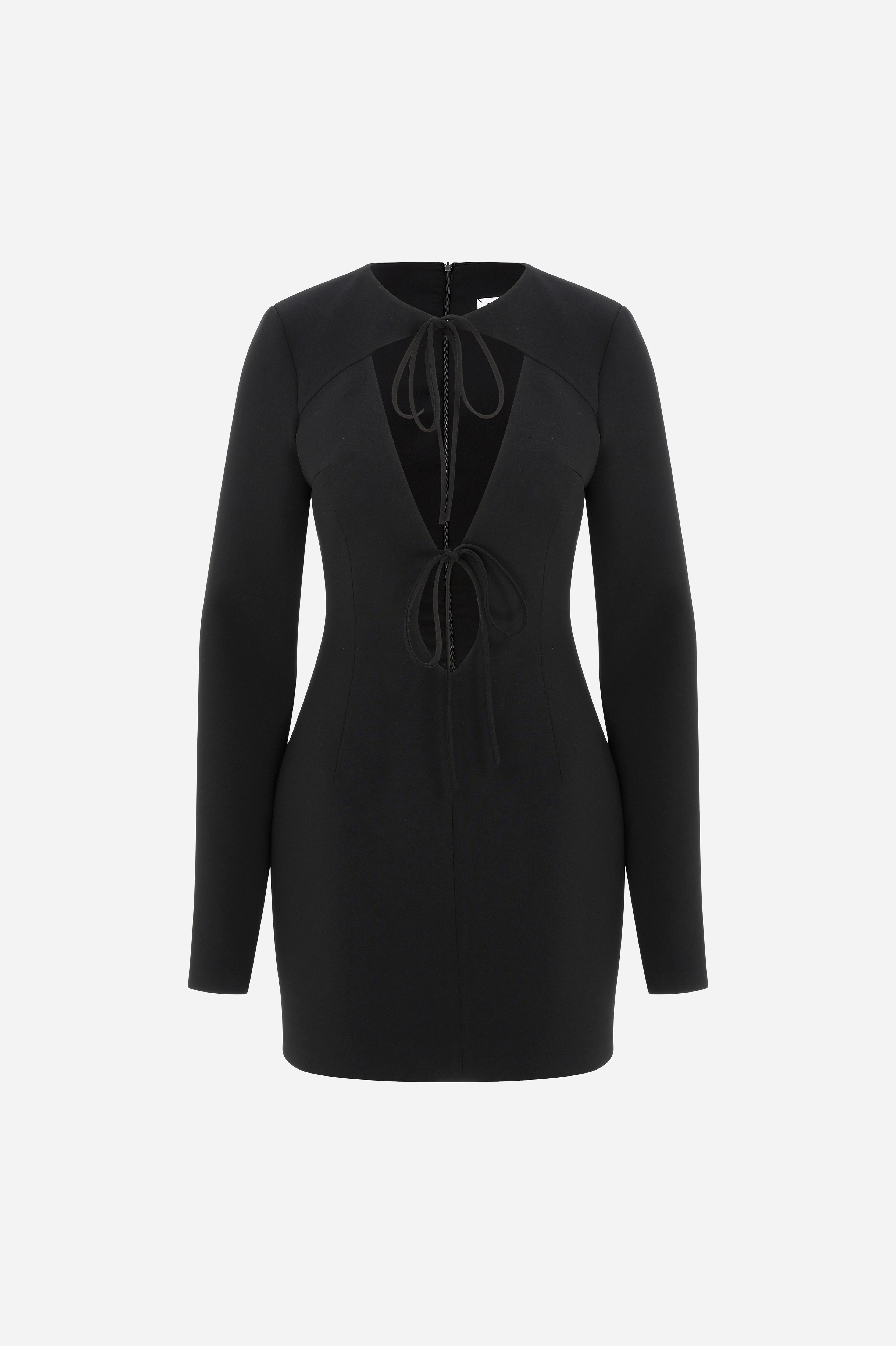 MERCURY - V NECK MINI DRESS